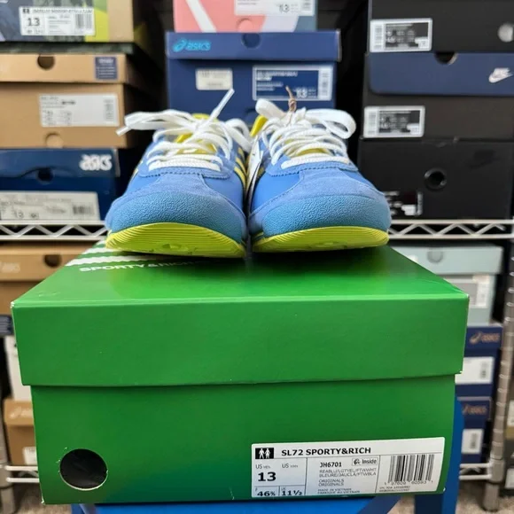 Adidas x Sporty & Rich SL72 “Sweden” Men’s Size 13 - Picture 4 of 10